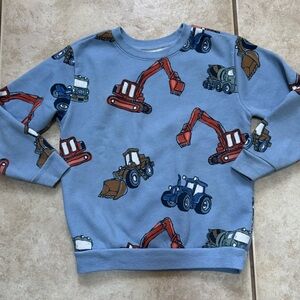 Garanimals Blue and Red Vehicle Sweatshirt